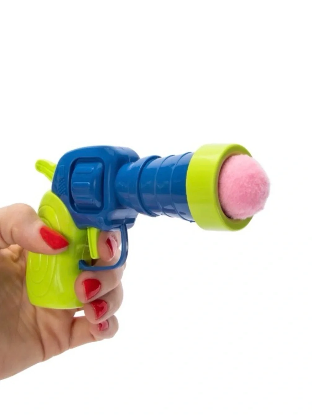 Interactive Cat Pom Pom Launcher Toy High-Flying Chase & Fetch Fun